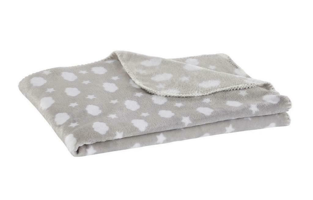 Plaid couverture doudou polar polaire pilou bébé enfant Deco, Neuf