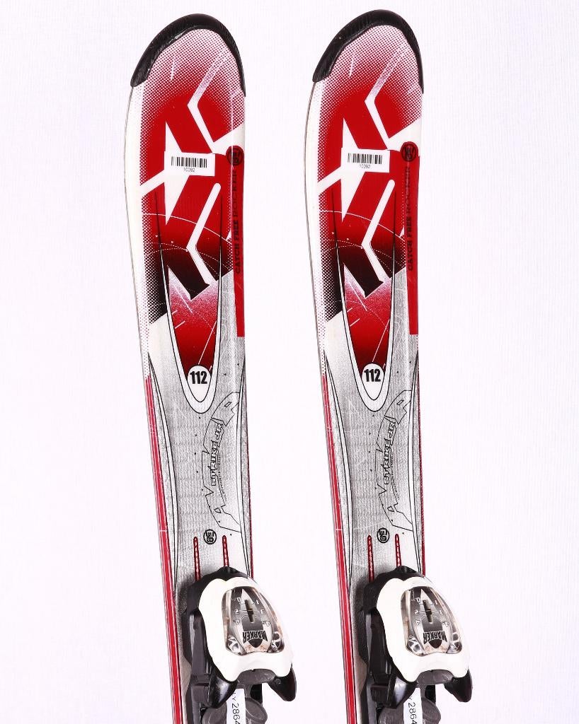 112 skis pour enfants K2 STRIKE JR + Marker 4.5, Carving, Enlèvement ou Envoi, Skis, Utilisé