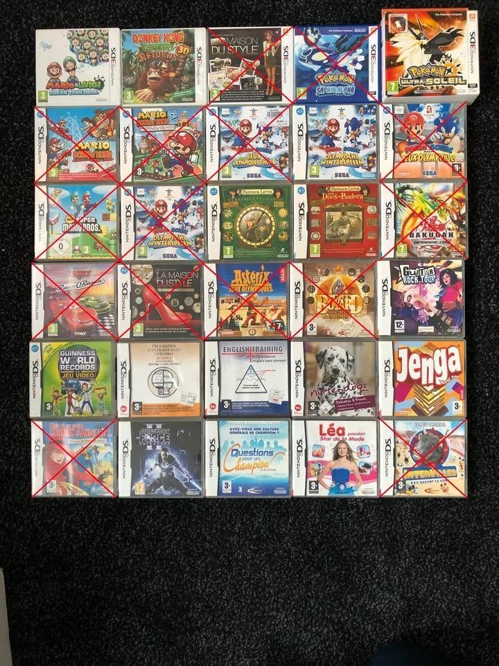 Jeu nintendo 3ds ds professeur layton, mario bros, pokemon, Enlèvement ou Envoi, Comme neuf
