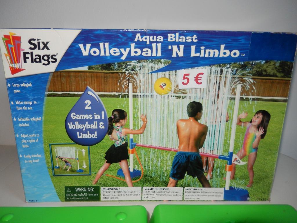 SIXFLAGS AQUABLAST "VOLLEYBALL 'N LIMBO" WATERFONTEIN, Enlèvement ou Envoi, Comme neuf