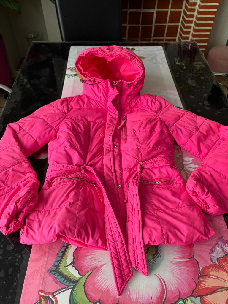 Manteau doudoune femme taille S Abercrombie, Abercrombie, Enlèvement ou Envoi, Comme neuf, Rose