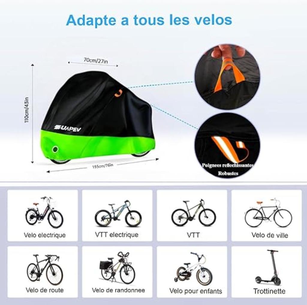 ZUAPEV Housse Velo Exterieur Protection SNELLE GRATIS LEVERI, Verzenden, Nieuw, Overige maten