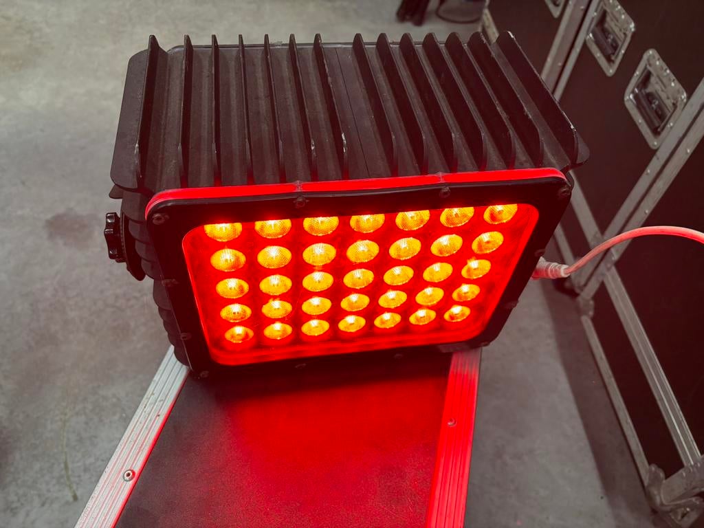 Nicols Led Panel IP wash 35 RGB leds, Ophalen of Verzenden, Gebruikt, Licht, Kleur