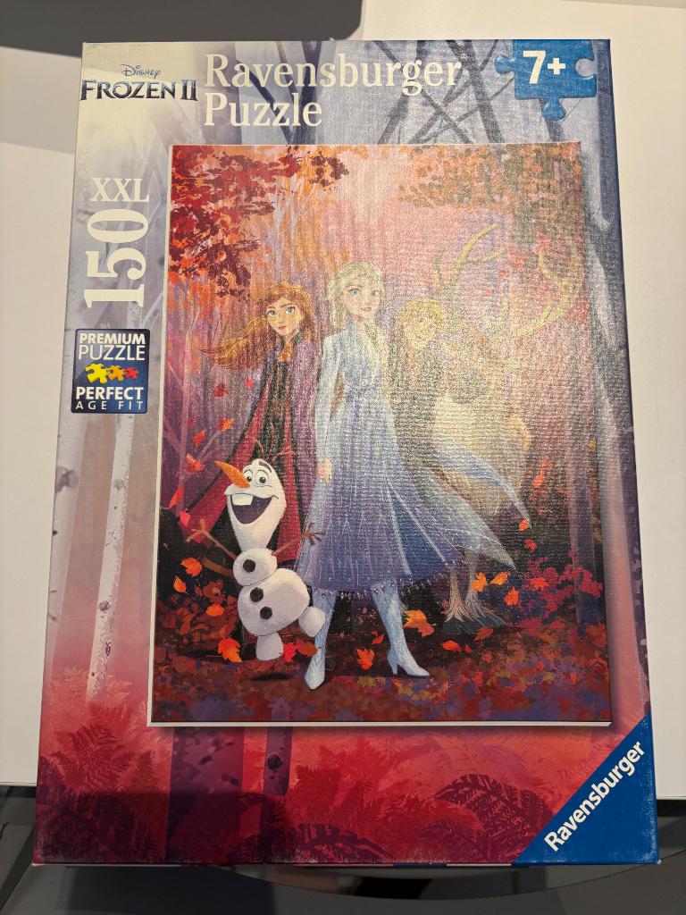 Ravensburger Puzzel FrozenII 7+, Ophalen, Meer dan 50 stukjes, Zo goed als nieuw, 6 jaar of ouder