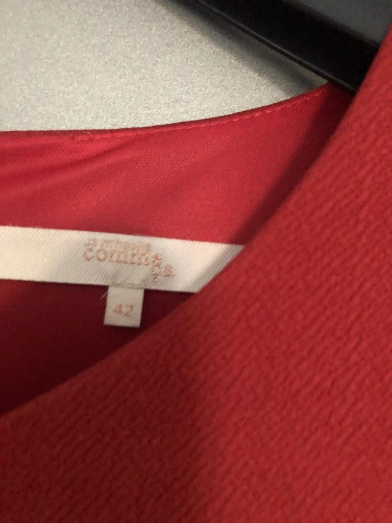Dameskleed Comme Ça, Kleding | Dames, Maat 42/44 (L), Nieuw, Oranje, Knielengte