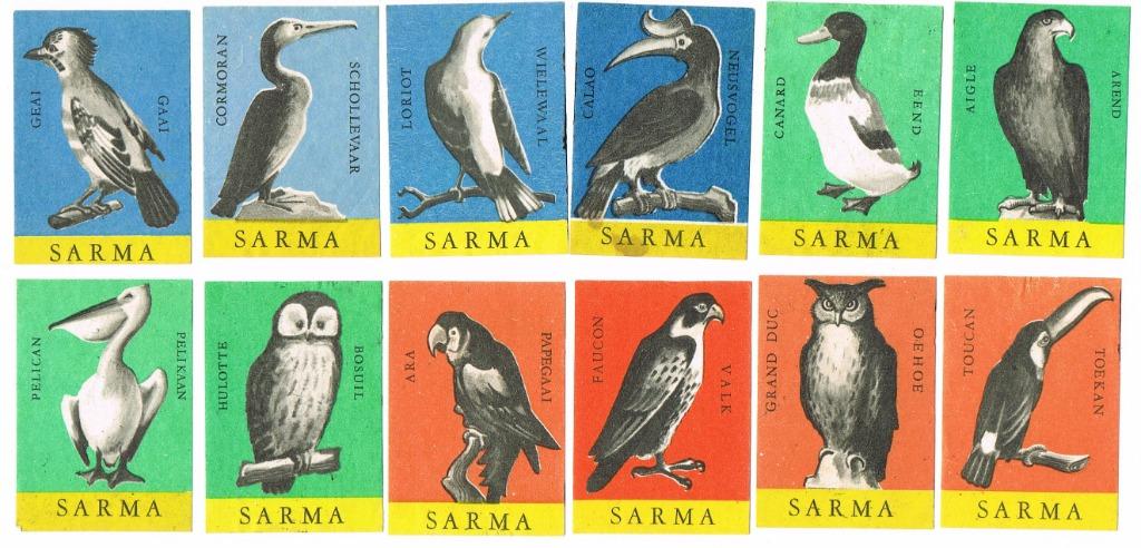 étiquettes assorties, Envoi, Comme neuf, Boîtes ou marques d'allumettes