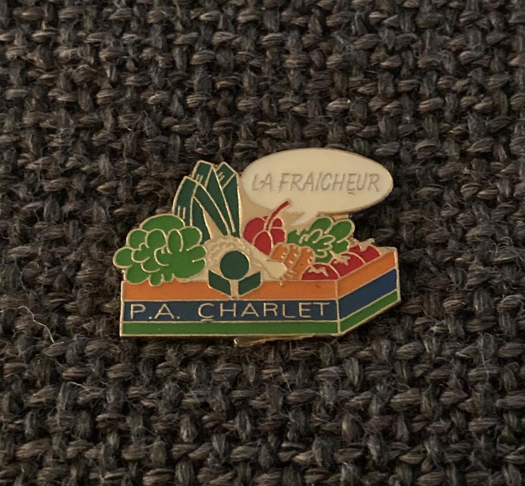 PIN - P.A. CHARLET - LA FRAICHEUR, Verzenden, Gebruikt, Overige onderwerpen, Speldje of Pin