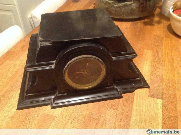 Horloge de cheminée société anonyme des bronzés Bruxelles, Antiquités & Art, Antiquités | Horloges