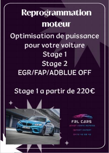 Reprog stage 1, Enlèvement ou Envoi