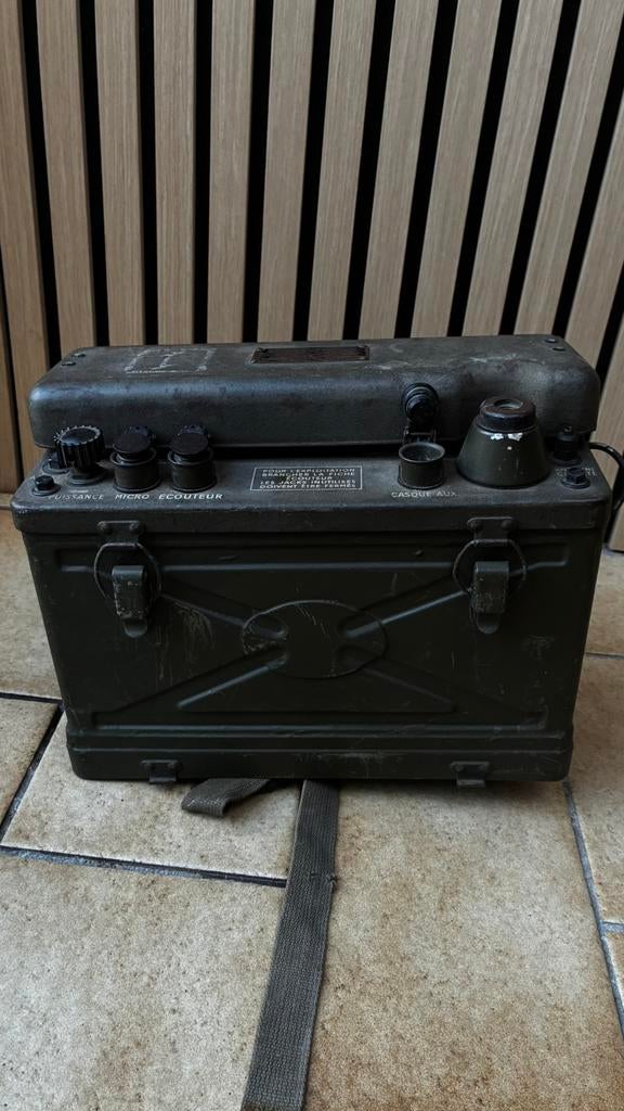 Poste Radio armée française SCR300 / BC1000F, Collections, Enlèvement ou Envoi, Armée de terre, Caisse ou Géocache