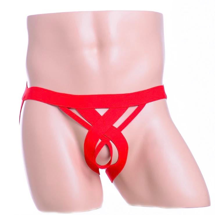Aparte rode jock met C-ring maat M, Ophalen of Verzenden, Rood