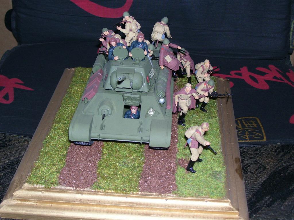 maquette de la marque tamiya:1/35. diorama.3, Enlèvement, Utilisé, 1:35 à 1:50, Diorama