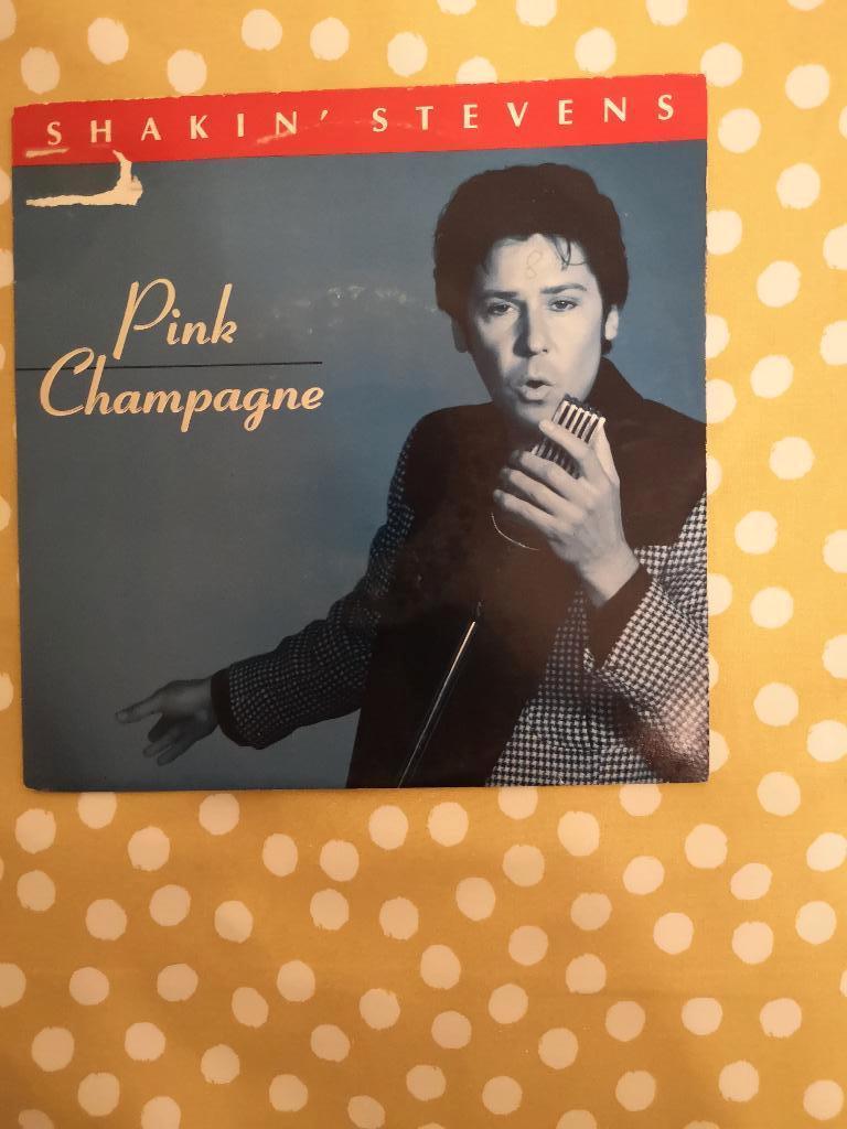 singel shaking'stevens pink champagne(bpost gratis), Ophalen of Verzenden, Gebruikt