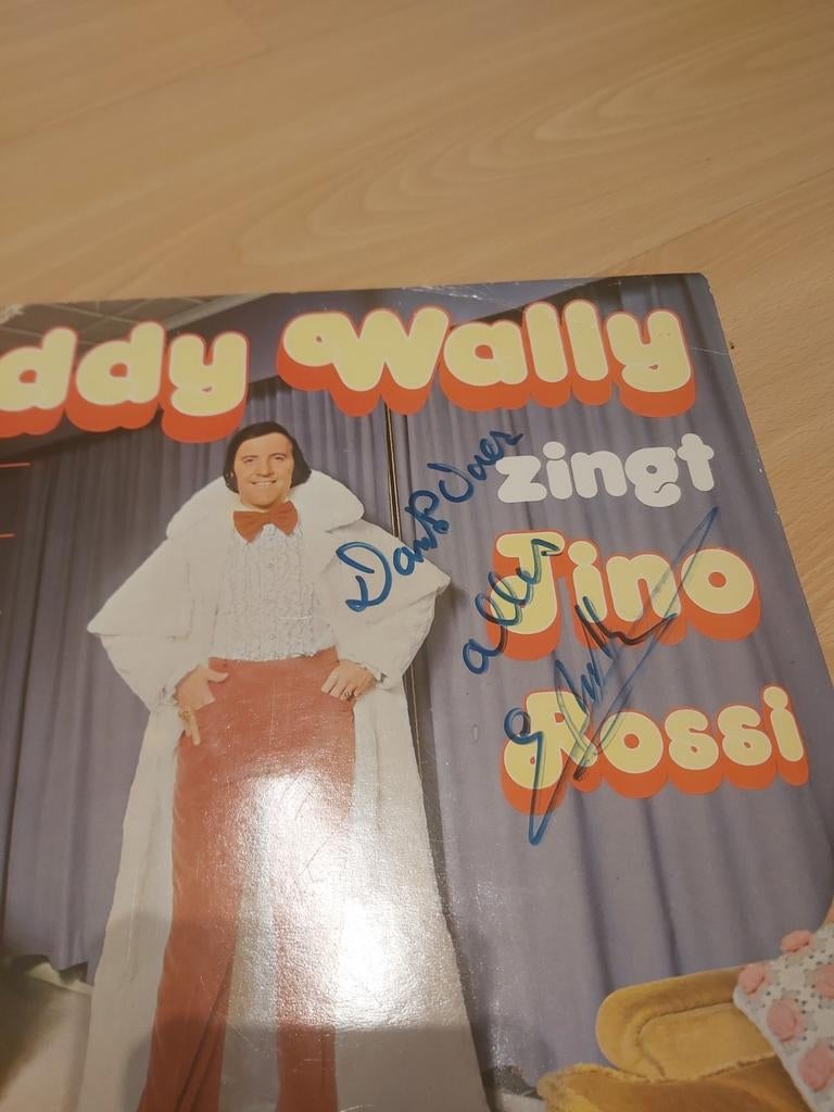 Vinyl LP Eddy Wally GESIGNEERD, Cd's en Dvd's, Vinyl | Nederlandstalig, Ophalen of Verzenden, Zo goed als nieuw, Levenslied of Smartlap