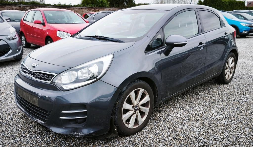 🆕EXPORT•KIA RIO_1.4 CRDI(89CH)_12/2015💢EUR.6B_EQUIP💢, Autos, Argent ou Gris, Achat, Euro 6, Entreprise
