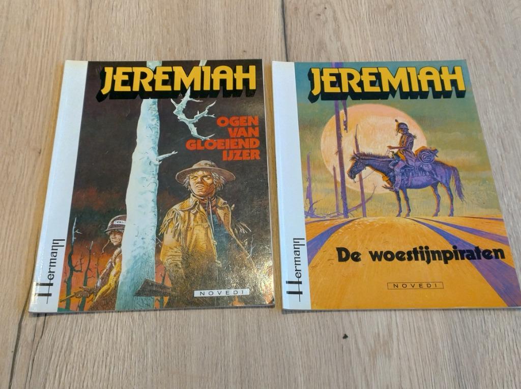 Lot 2 stripverhalen Jeremiah - Hermann, Boeken, Ophalen of Verzenden, Gelezen