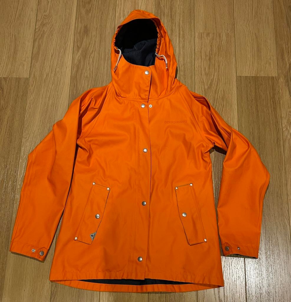 Super waterdichte regenjas van Didriksons maat 38, Ophalen, Zo goed als nieuw, Maat 38/40 (M)