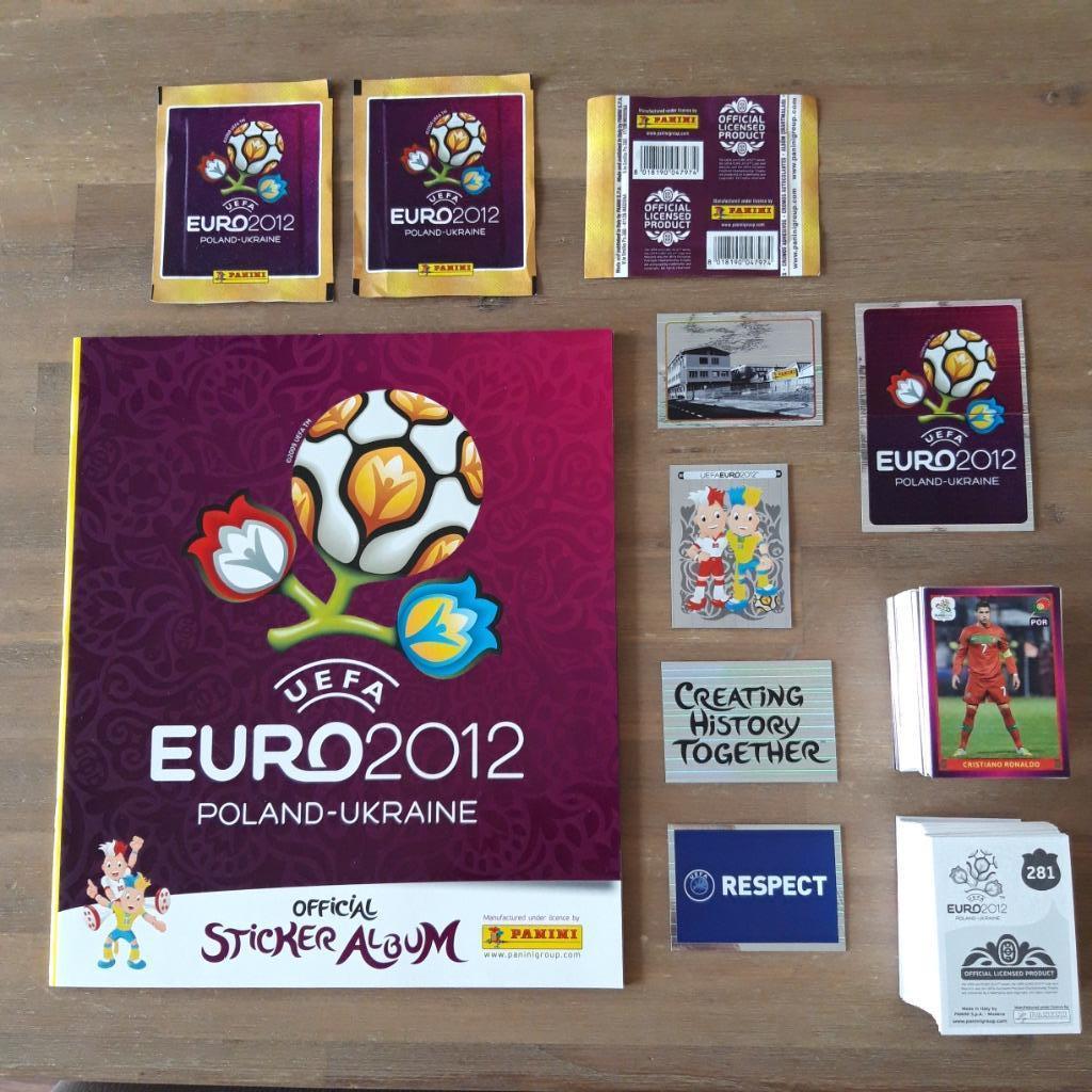 Panini EURO 2012 Volledige stickerset + leeg album, Verzamelen, Ophalen of Verzenden, Nieuw, Poster, Plaatje of Sticker
