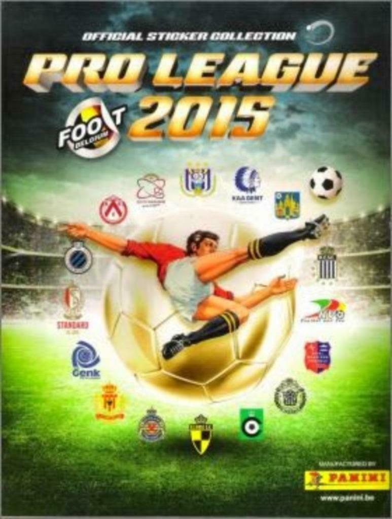 Jupiler Pro League 2015 - Panini stickers à échanger, Hobby en Vrije tijd, Ophalen of Verzenden, Nieuw, Losse kaart