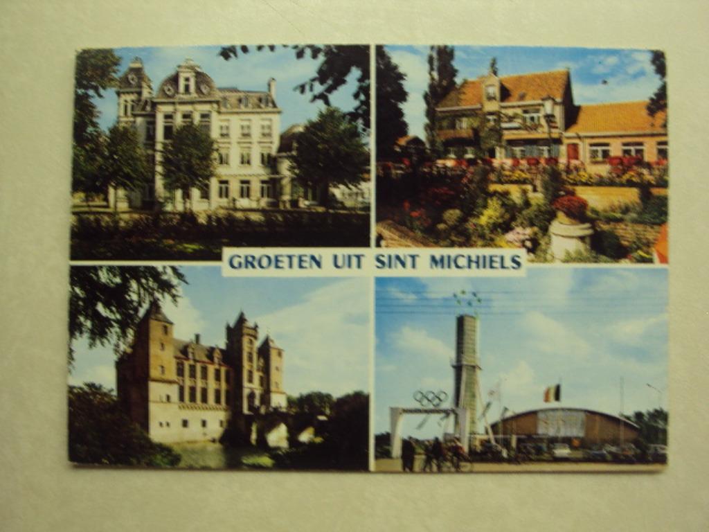 50777 - GROETEN UIT SINT MICHIELS - 4 ZICHTEN, Verzenden
