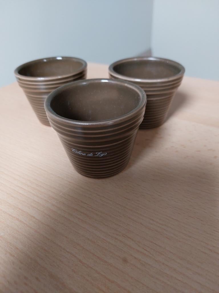 Pots de fleurs émaillés, Enlèvement ou Envoi, Comme neuf