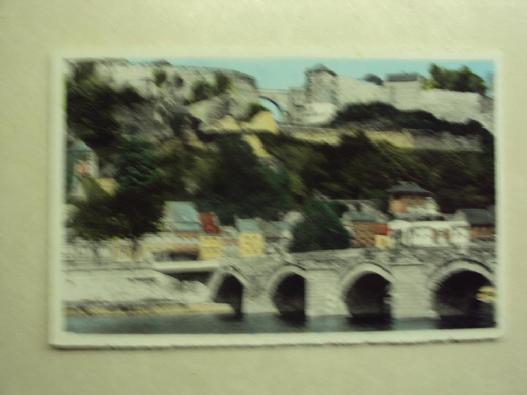 54989 - NAMUR - PONT DE JAMBES ET CITADELLE - ZIE 2 FOTO'S, Collections, Envoi