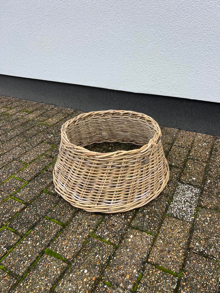 Panier/pied/jupe pour sapin de Noël en rotin et osier, Enlèvement, Neuf, Panier