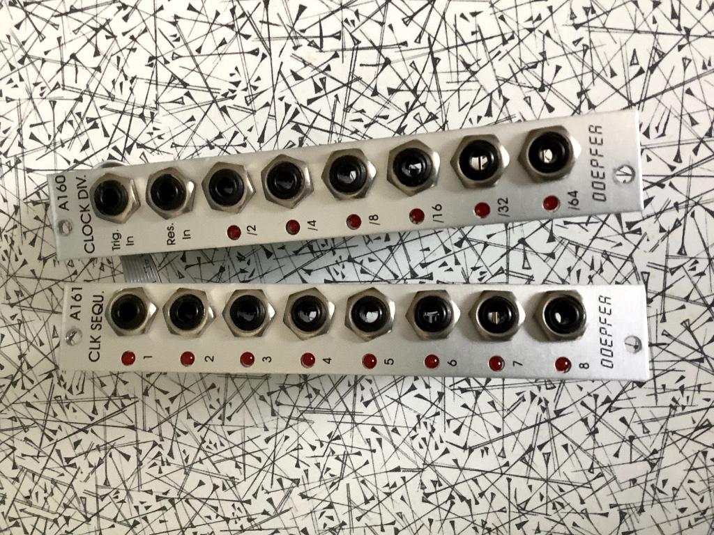 Doepfer A-160/A-161 clock div/seq (eurorack), Muziek en Instrumenten, Ophalen of Verzenden, Gebruikt