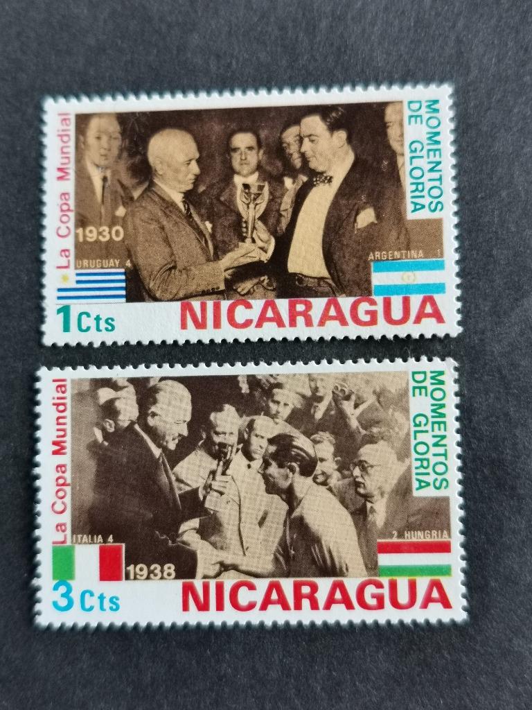 Nicaragua 1974 - sport - Wereldbeker voetbal **, Ophalen of Verzenden, Postfris, Sport