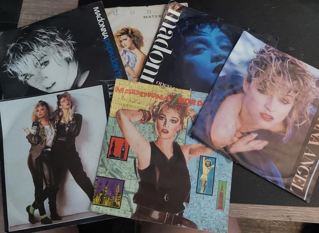 Madonna singles, Cd's en Dvd's, Vinyl | Pop, Ophalen of Verzenden, Zo goed als nieuw