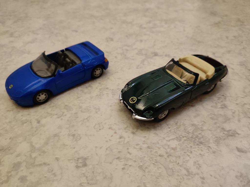Maisto Jag Cabriolet en Lotus Elan, Ophalen, Nieuw, Auto, Overige merken