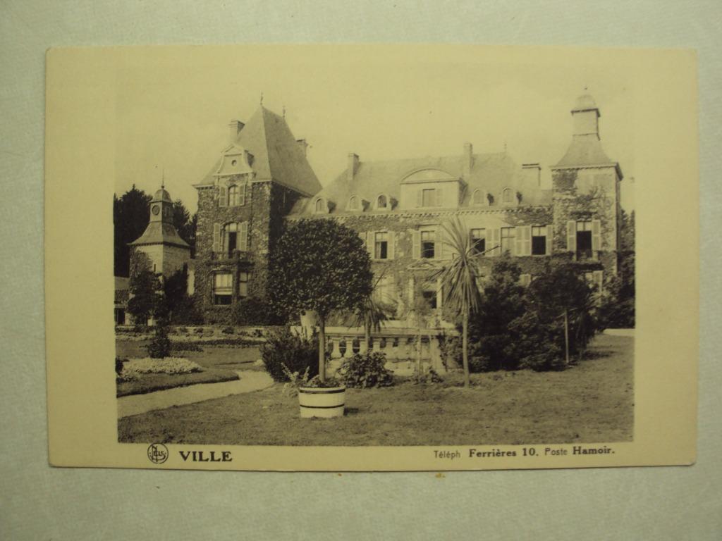 57112 - VILLE - TELEPH. FERRIERES 10 POST HAMOIR, Ophalen of Verzenden