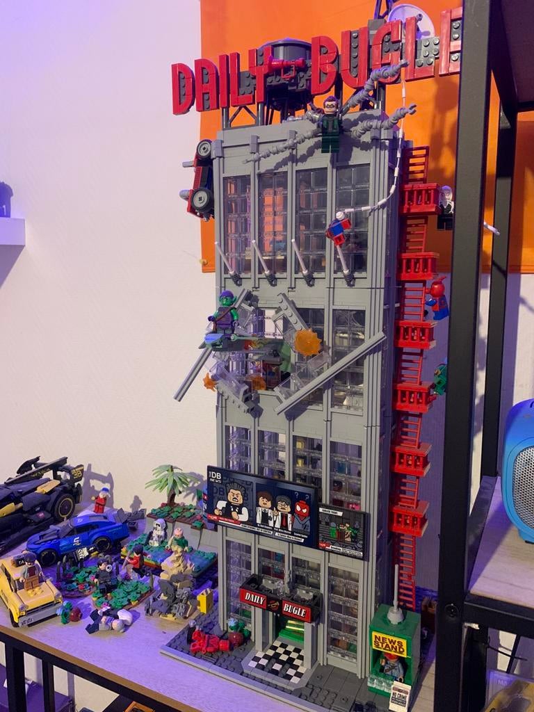 Lego 76178 daily bugle (kijk beschrijving), Ophalen, Zo goed als nieuw, Lego