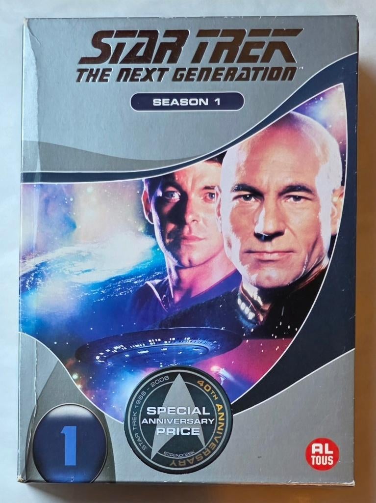 Star Trek: The Next Generation (Int. Saison 1) comme neuf, Alle leeftijden, Ophalen of Verzenden, Science Fiction en Fantasy
