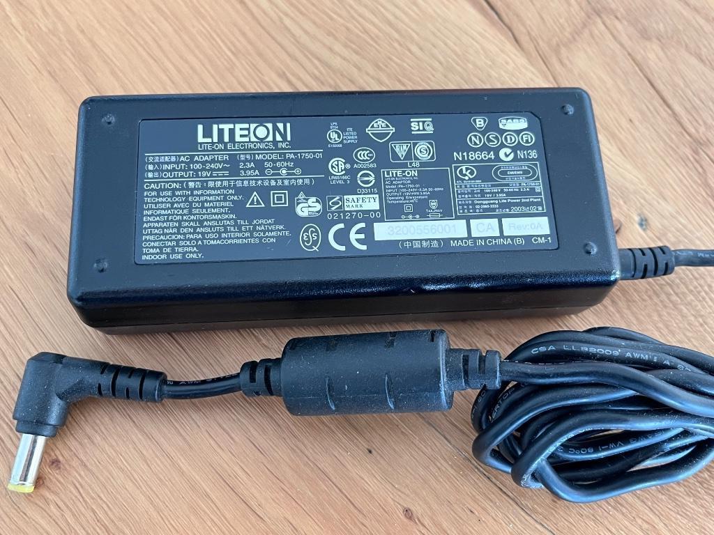 Chargeur pour PC portable, Ophalen of Verzenden, Zo goed als nieuw, Liteon