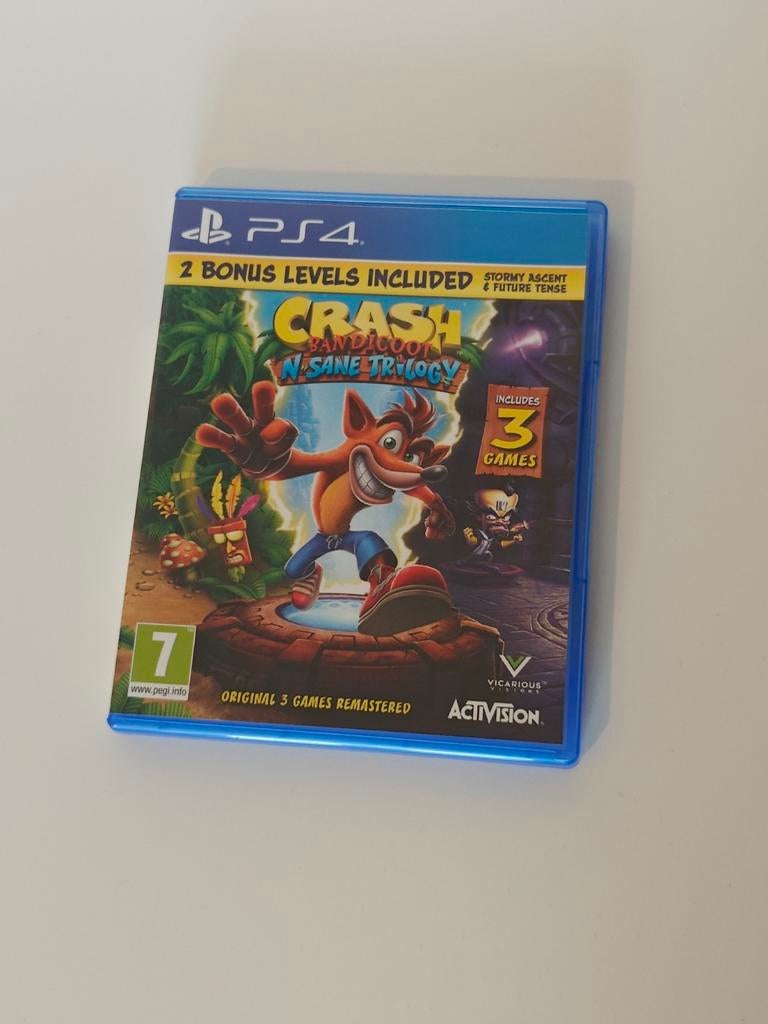 Crash Bandicoot N.Sane Trilogy, Games en Spelcomputers, Gebruikt, Overige genres, 1 speler, Ophalen of Verzenden