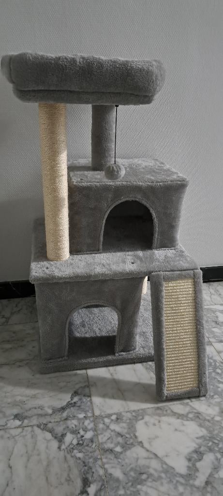 Litière, arbre à chat, gamelle, gant, coussin, Animaux & Accessoires, Enlèvement, Comme neuf