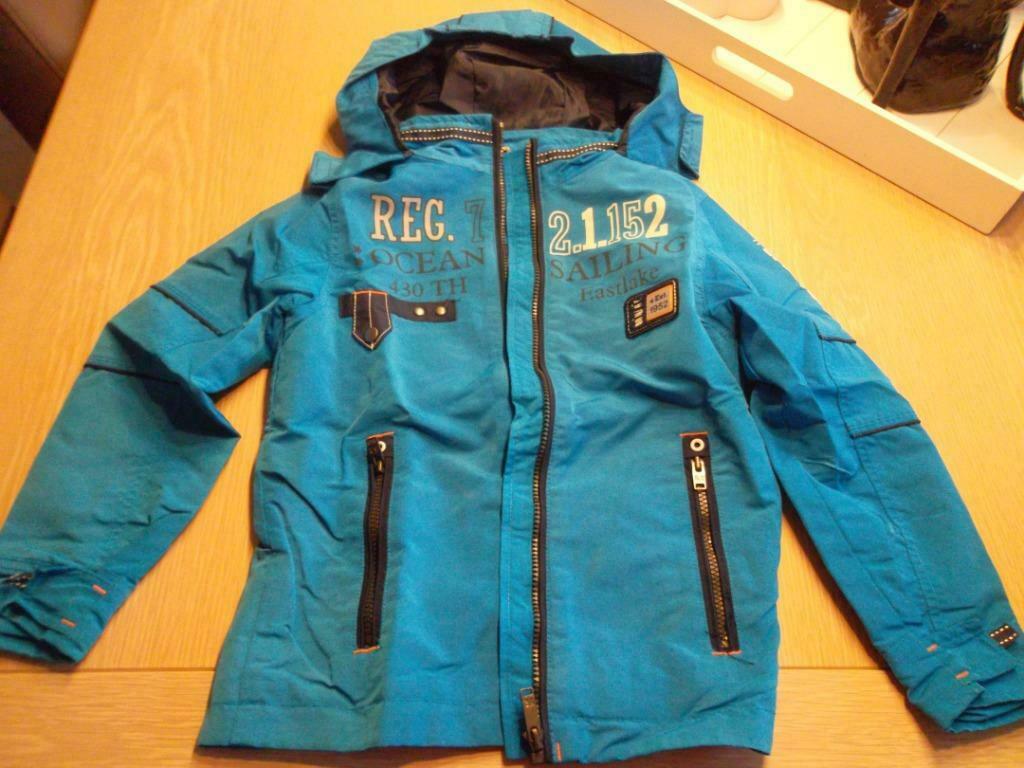 jongens jas met fleece in, Blauw, Overige maten, Zo goed als nieuw, C&A