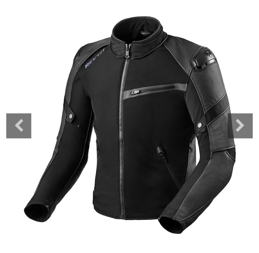 REV'IT ! Veste de moto Target H2O noire, Enlèvement ou Envoi, Hommes, Manteau | cuir, REV’IT!