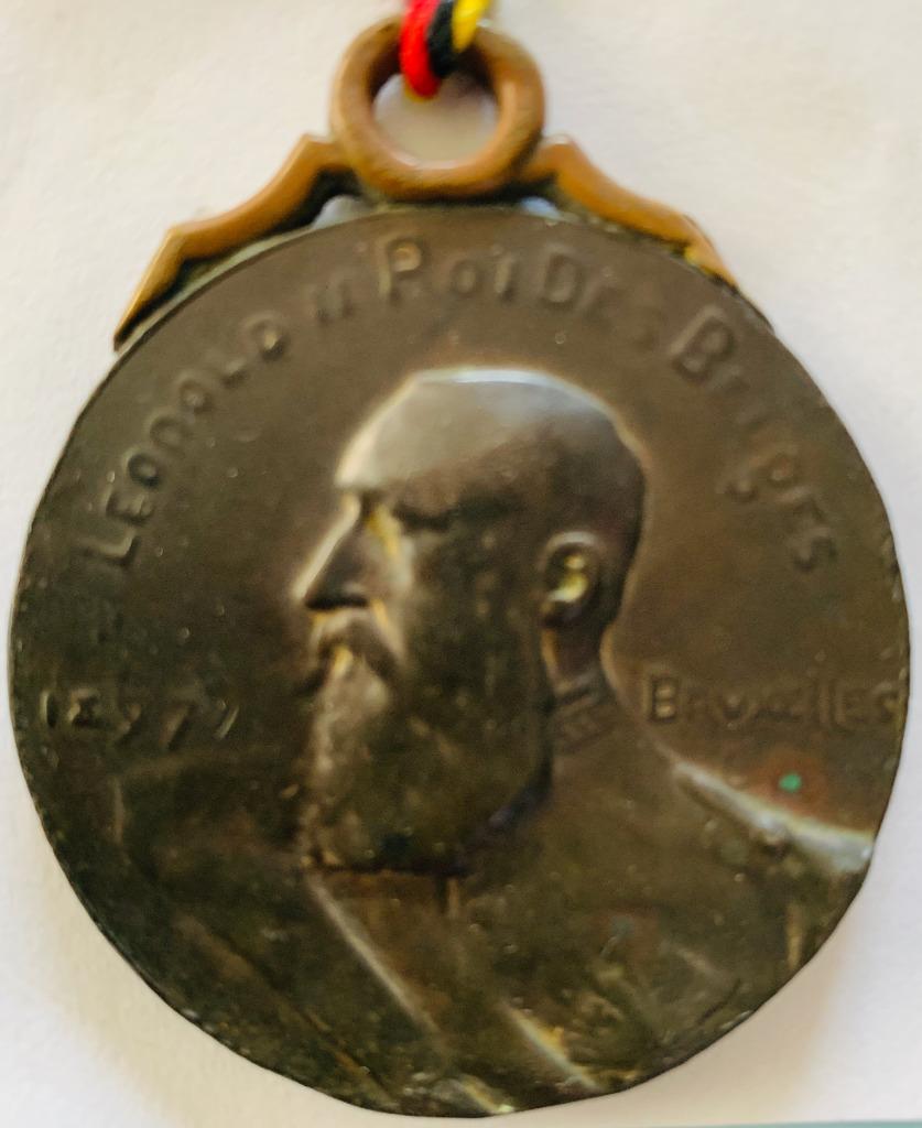 Penning "Festival Permanent de l'Exposition 1897", Postzegels en Munten, Penningen en Medailles, Brons, Ophalen