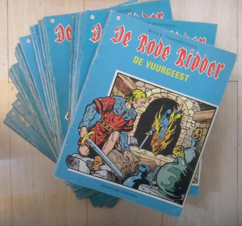 strips De Rode Ridder ( ongekleurde reeks ), Ophalen of Verzenden