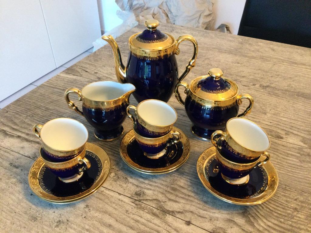 Limoges koffieset, Ophalen