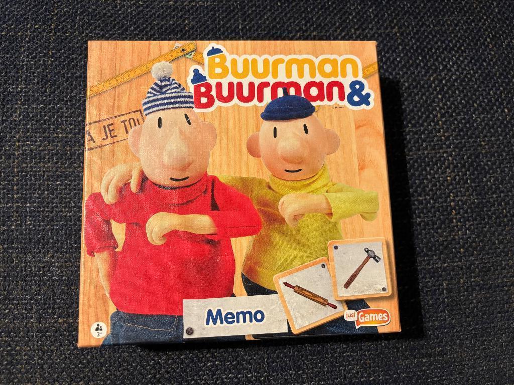 Buurman & Buurman memo ( memoryspel ), Hobby en Vrije tijd, Gezelschapsspellen | Overige, Een of twee spelers, Ophalen of Verzenden