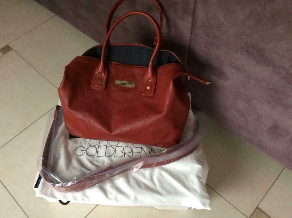 Sac Clio Goldbrenner, Handtassen en Accessoires, Ophalen of Verzenden, Zo goed als nieuw, Rood, Handtas