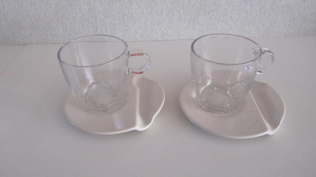 Douwe Egberts mokken + schotels, Ophalen of Verzenden, Nieuw, Glas, Kop(pen) en/of Schotel(s)