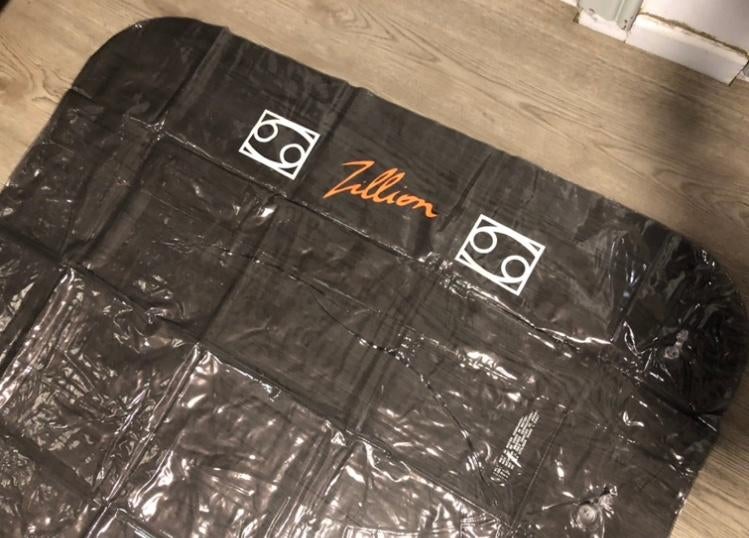 vintage Luchtmatras Zillion - 200 cm x 115 cm, Ophalen of Verzenden