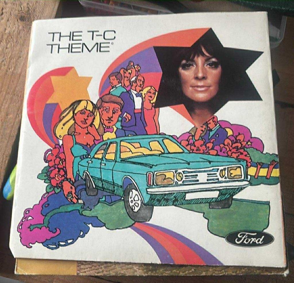 Samantha Jones — Het Ford Taunus T-C-thema, Ophalen of Verzenden, Zo goed als nieuw, 10 inch