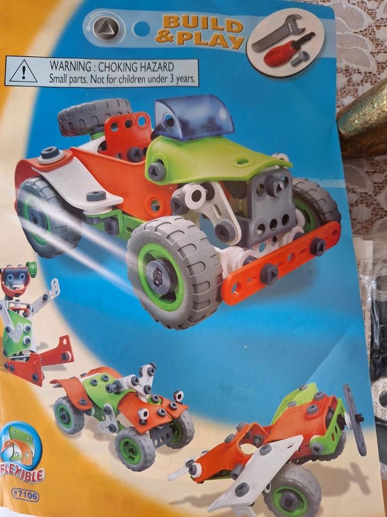 Meccano build and play 7106, Ophalen of Verzenden, Zo goed als nieuw