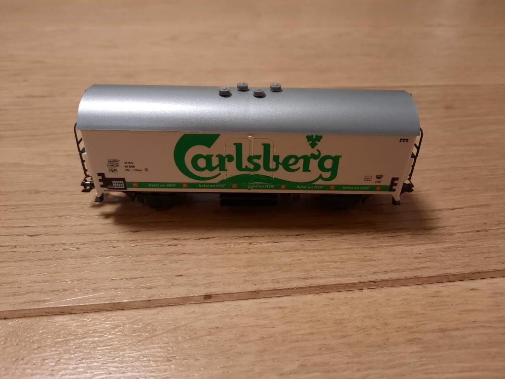 Märklin - wagon frigorifique Carlsberg, Enlèvement ou Envoi, Comme neuf, Wagon, Märklin