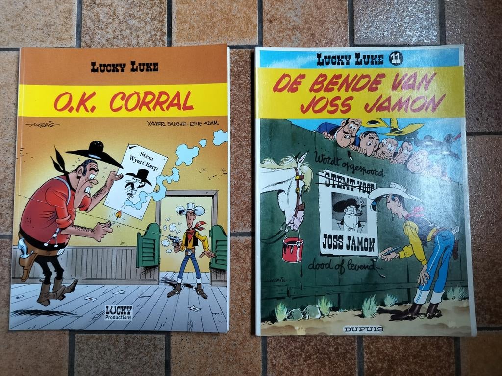 Strips Lucky Luke, Boeken, Stripverhalen, Ophalen of Verzenden